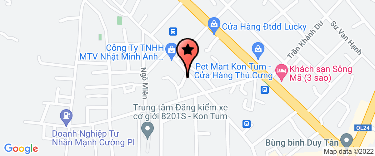 Bản đồ đến địa chỉ Công Ty TNHH MTV Đầu Tư Truyền Thông Kon Tum