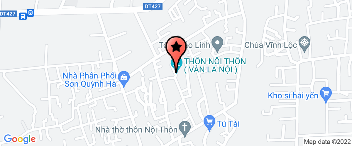 Map to An Thinh Confectionery Joint Stock Company