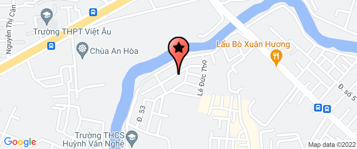 Map to The Thinh Auto Company Limited