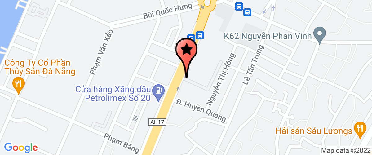 Bản đồ đến địa chỉ CN Kho Chứa Hàng -  Công Ty TNHH Kiến Vương Tại Đà Nẵng
