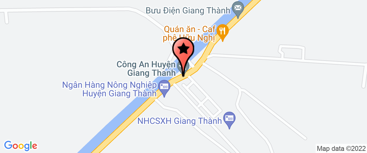Bản đồ đến địa chỉ Phòng Thống Kê Huyện Giang Thành
