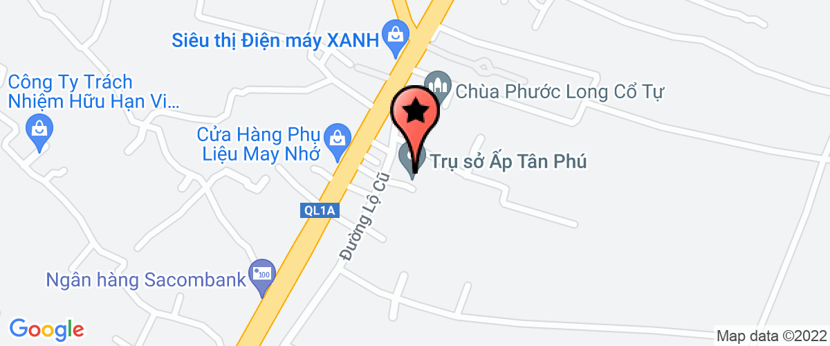 Bản đồ đến địa chỉ Công Ty Trách Nhiệm Hữu Hạn Xây Dựng Minh Phát Tg