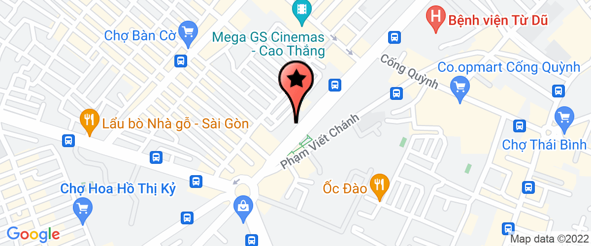 Map to Hong Hoang Investment Trading Joint Stock Company