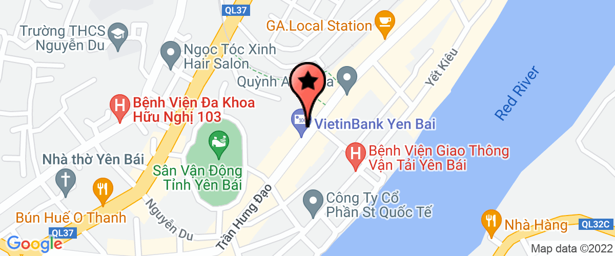 Bản đồ đến địa chỉ Trung tâm phát hành sách tỉnh Yên bái