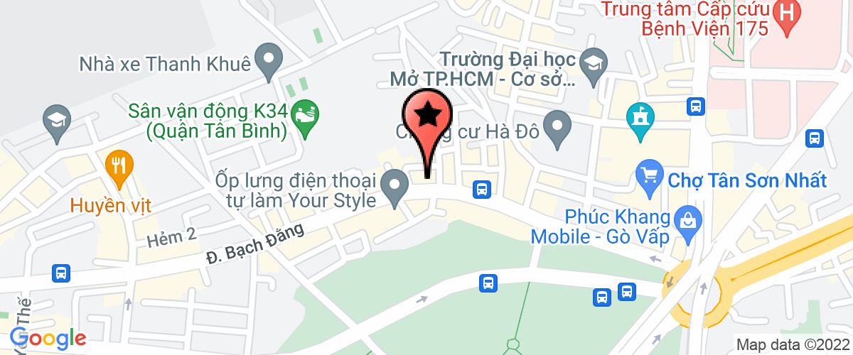 Bản đồ đến địa chỉ Công Ty TNHH Khách Sạn Prague Airport