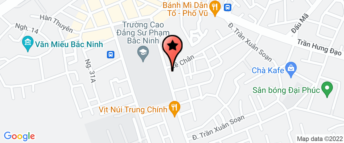 Map to Tam Nguyen Vina Company Limited