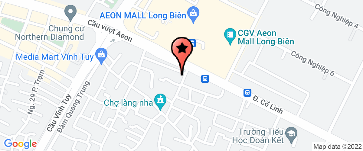 Bản đồ đến địa chỉ Công Ty TNHH Đầu Tư Và Thương Mại Long Biên