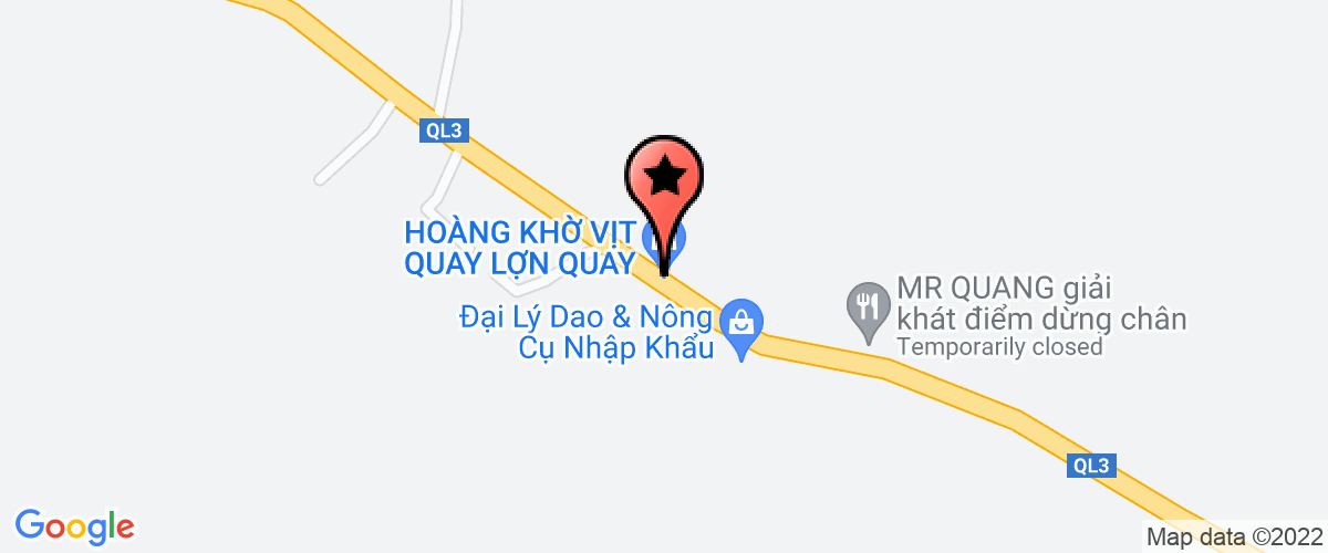 Bản đồ đến địa chỉ Công Ty Trách Nhiệm Hữu Hạn Hai Thành Viên Mvt