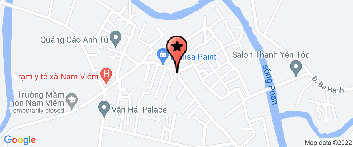 Bản đồ đến địa chỉ UBND xã Nam Viêm