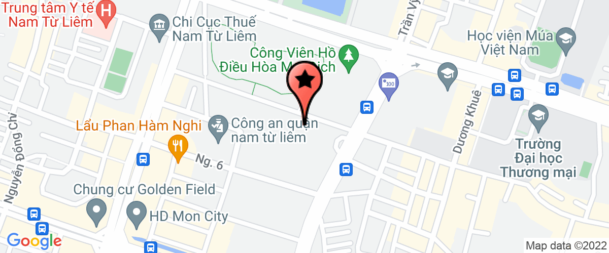 Bản đồ đến địa chỉ Công Ty TNHH Dạy Nghề Nhất Hương