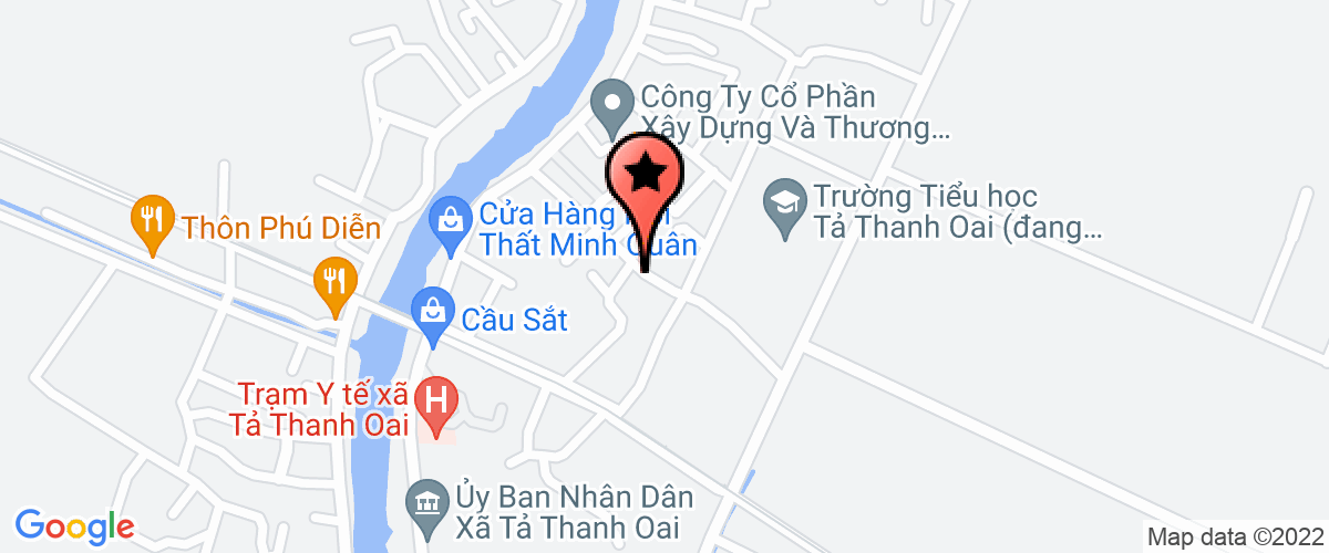 Map to Hoang Van Production and Trading Joint Stock Company