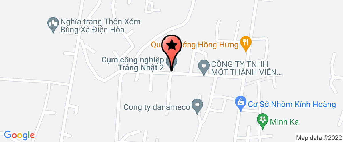 Bản đồ đến địa chỉ Công Ty TNHH Danamesh