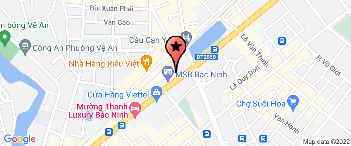 Bản đồ đến địa chỉ Công Ty Thương Mại Và Dịch Vụ Bình Ninh - (Tnhh)