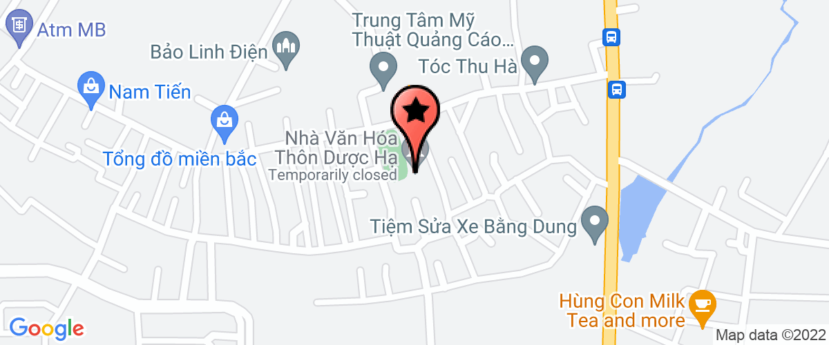 Map to Thanh Dat Plastic Development Company Limited