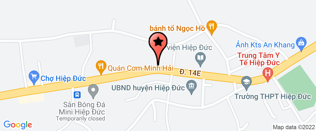 Bản đồ đến địa chỉ Công Ty TNHH Thương Mại Dịch Vụ Hùng Thiện