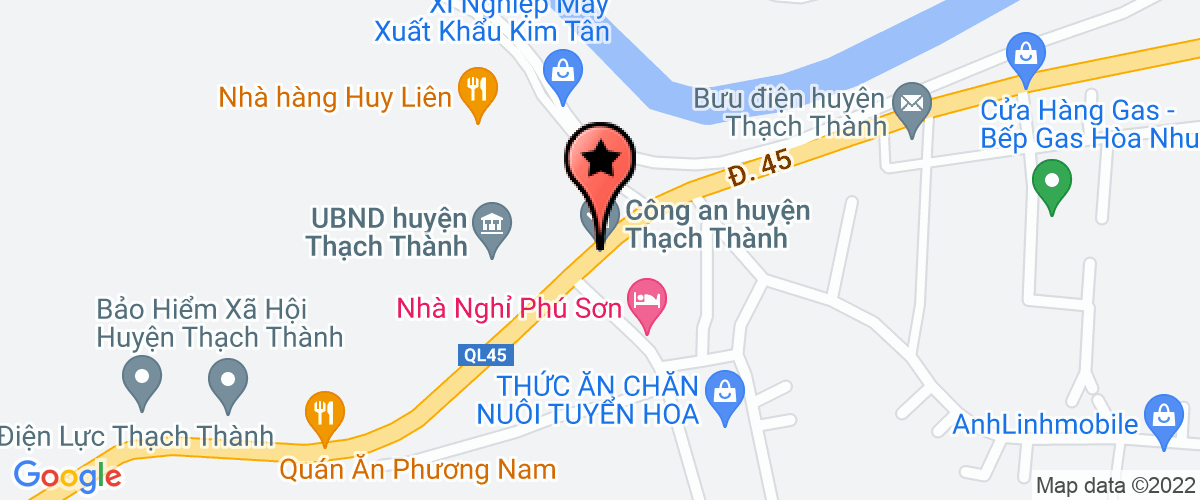 Map to Kim Tan Market Company Limited