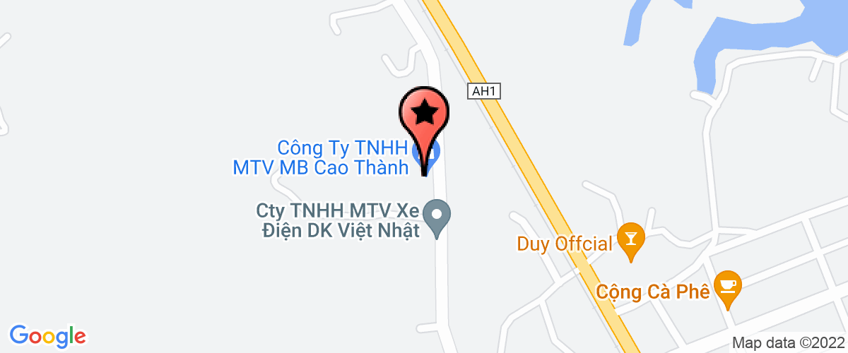Map to Dk Viet Nhat Electric Car Company Limited