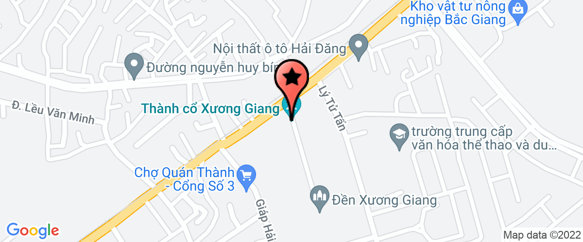 Bản đồ đến địa chỉ Công ty TNHH thực nghiệp Vũ Hoa Bắc Giang