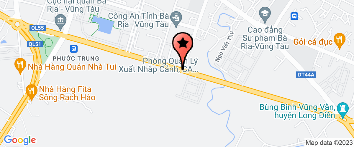 Bản đồ đến địa chỉ Thanh Tra Sở Giao Thông Vận Tải tỉnh Bà Rịa-Vũng Tàu