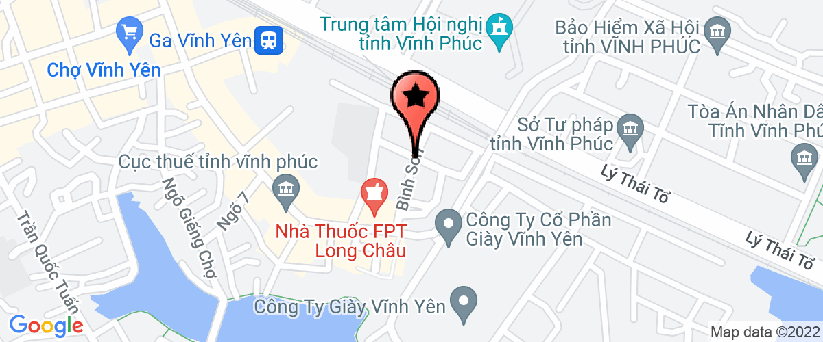 Bản đồ đến địa chỉ Công Ty TNHH Thương Mại Và Dịch Vụ Thanh Tùng Vĩnh Phúc