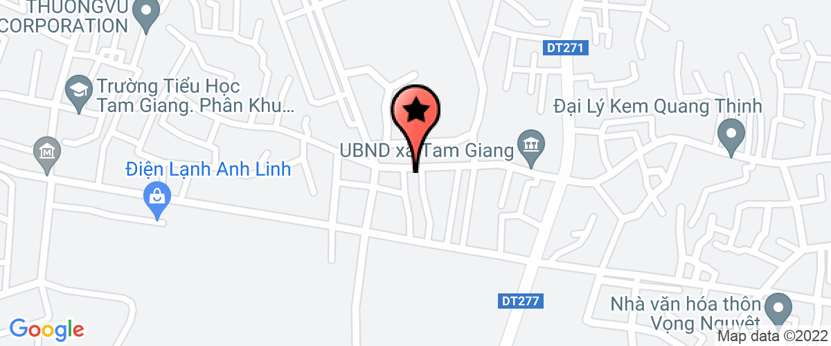 Map to Quang An Trade and Service Company Limited