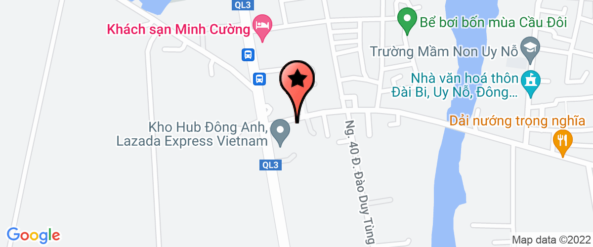 Map to Chien Thang Import Export Investment and Trading Company Limited
