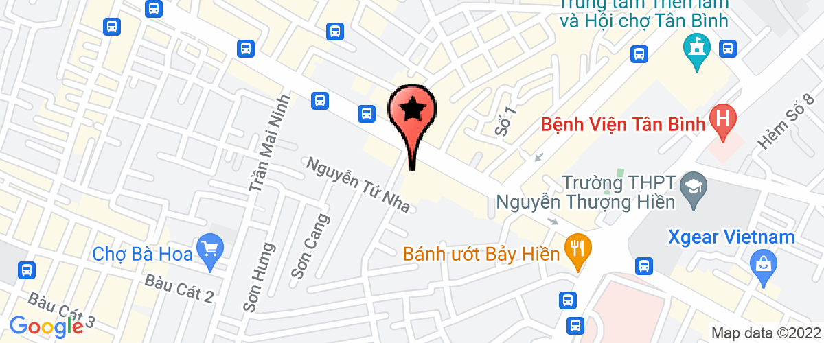 Map to An Nhiên Therapy and Rehabilitation Company Limited