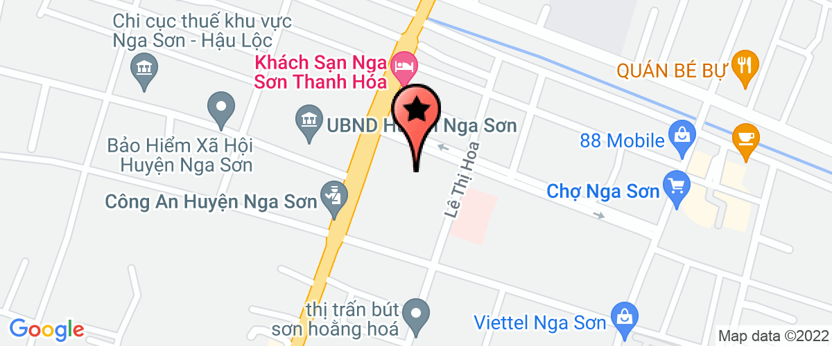 Bản đồ đến địa chỉ Công Ty TNHH Vệ Sinh Môi Trường Nga Sơn