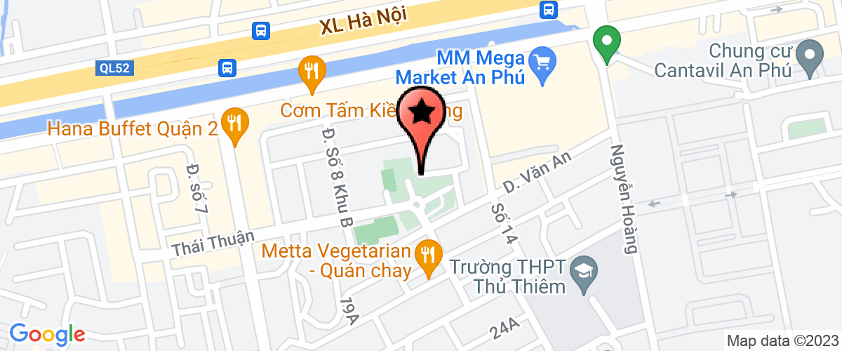 Bản đồ đến địa chỉ Công Ty TNHH Cung Cấp Thực Phẩm Sạch Thành Công