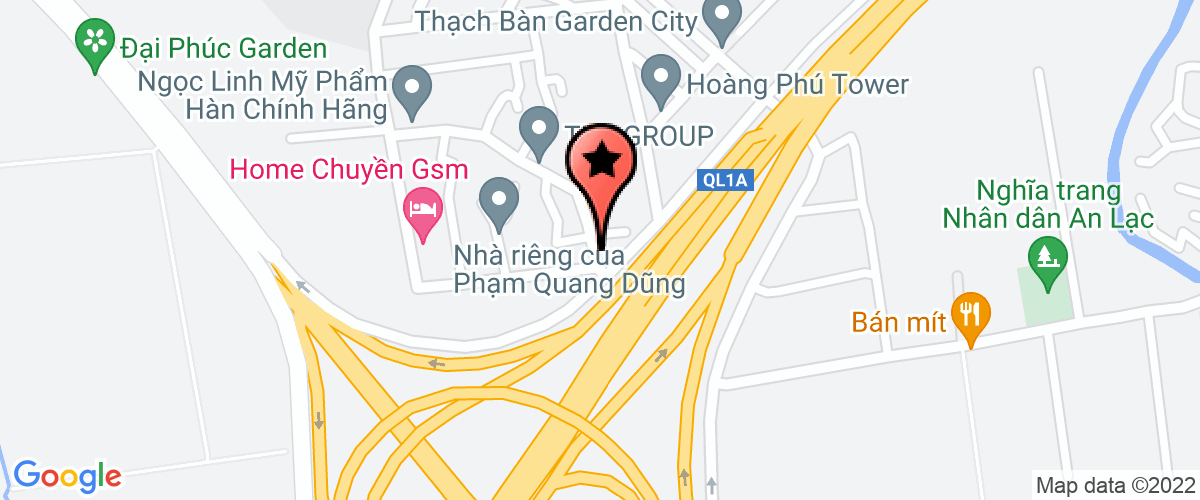 Map to Minh Ngoc International Trading and Services Company Limited