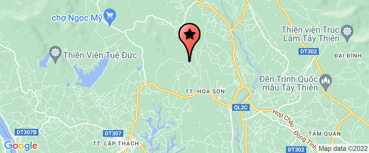 Bản đồ đến địa chỉ UBND xã Liễn Sơn