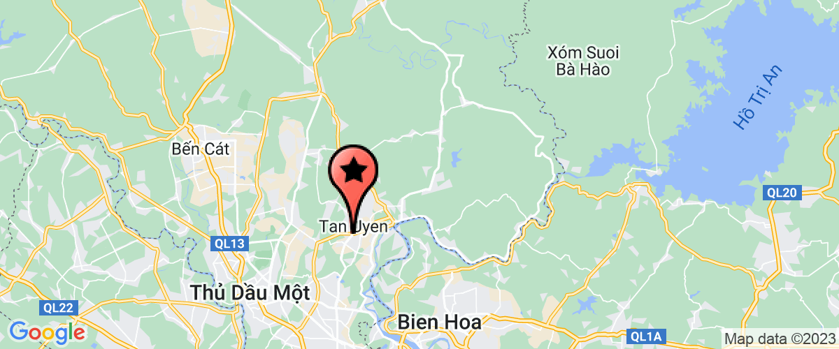 Map to Tinh Vu Import Export One Member Company Limited