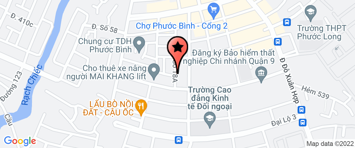 Bản đồ đến địa chỉ Công Ty TNHH Truyền Thông Và Sự Kiện Thanh Xuân Media