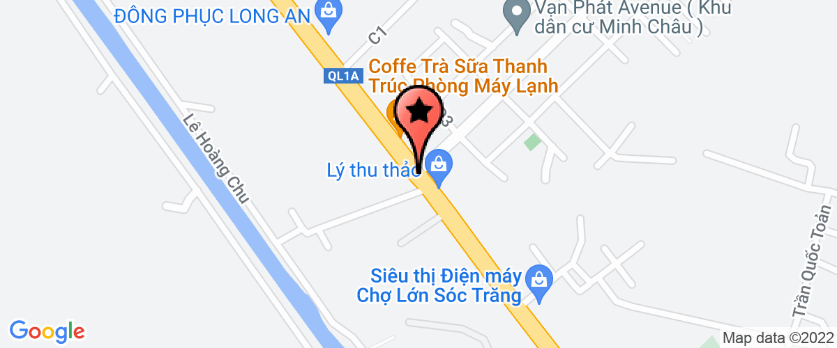 Bản đồ đến địa chỉ Công Ty TNHH Xây Dựng & Thương Mại Minh Châu