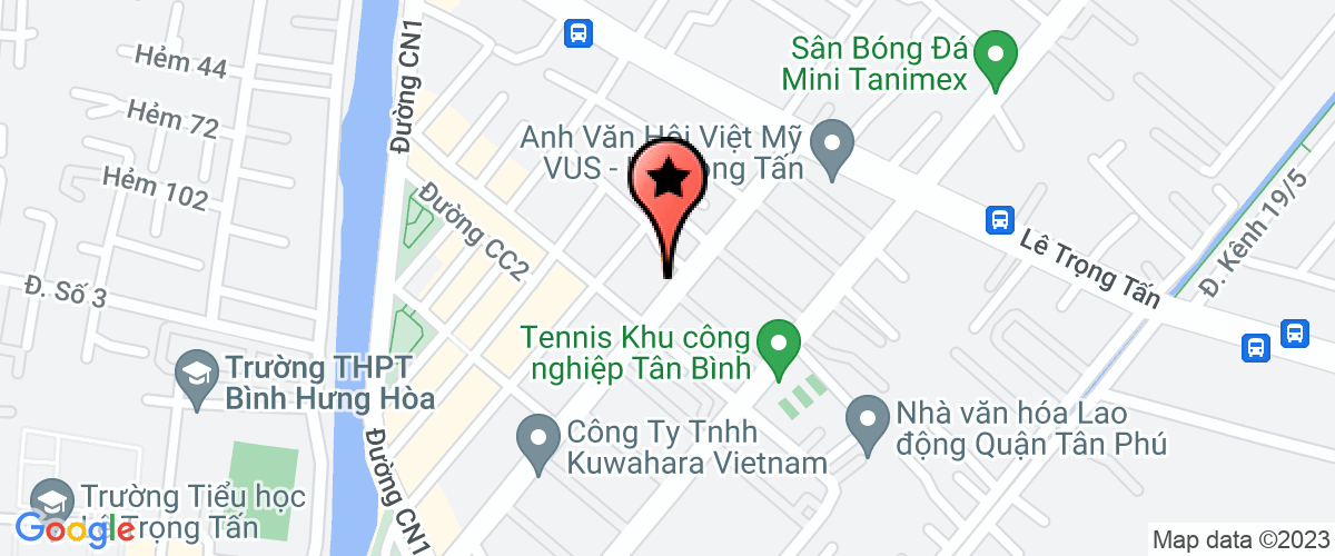 Map to Huynh Dung Technology Company Limited