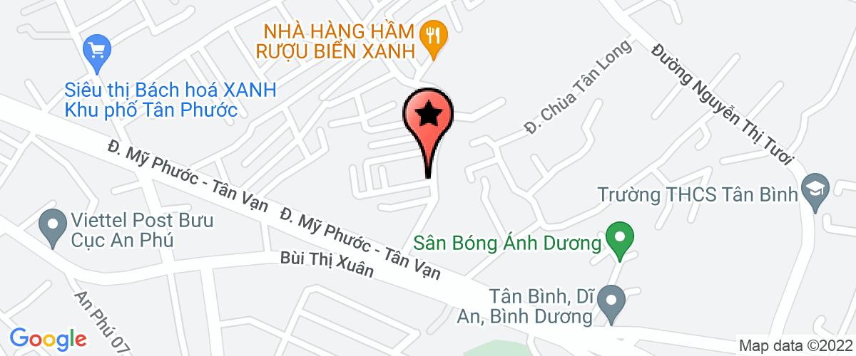 Bản đồ đến địa chỉ Công Ty TNHH Đầu Tư Khách Sạn Sao Mai