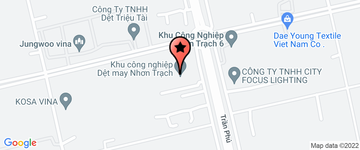 Bản đồ đến địa chỉ Công Ty TNHH Daerim Vina