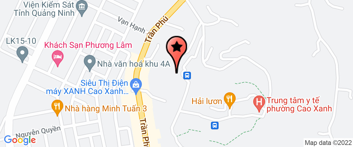 Map to Khanh My Ha Long Company Limited