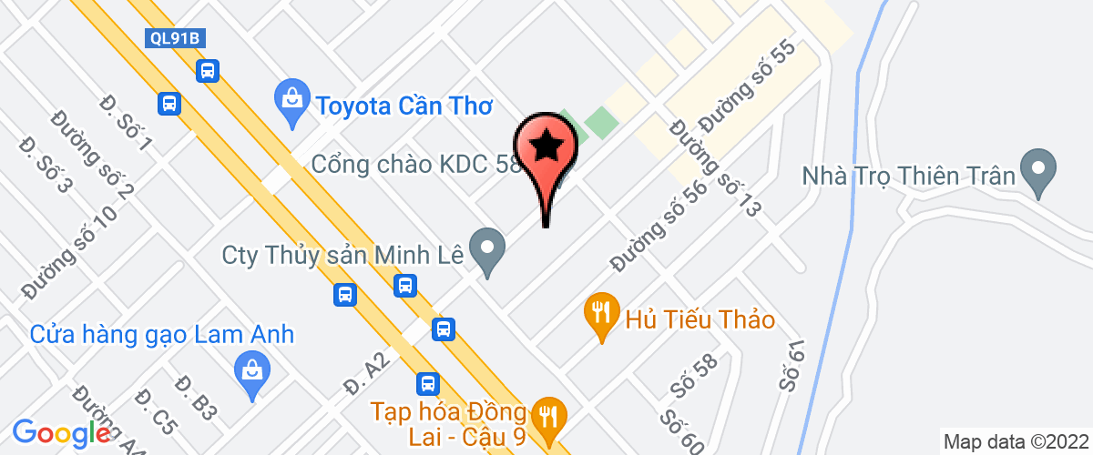 Bản đồ đến địa chỉ Công Ty TNHH Một Thành Viên Xây Dựng Phát Hưng Phú