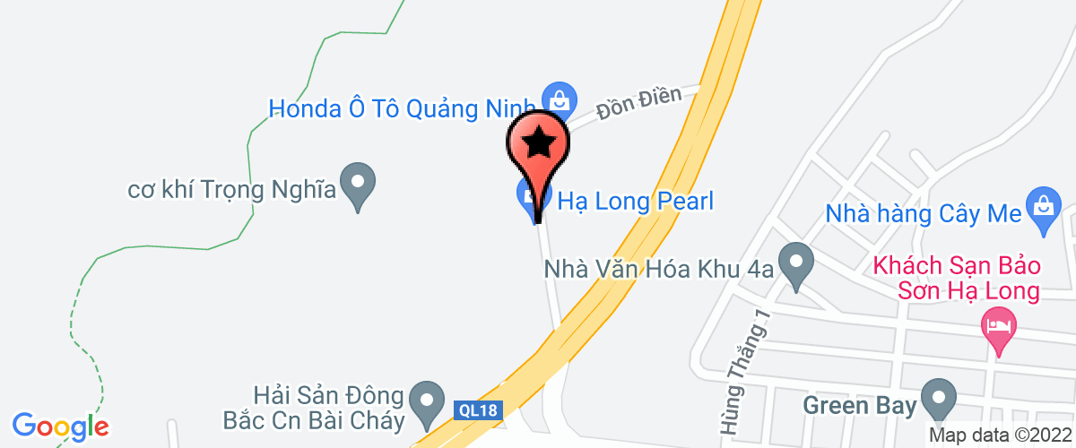 Map to Ha Long Karina Joint Stock Company
