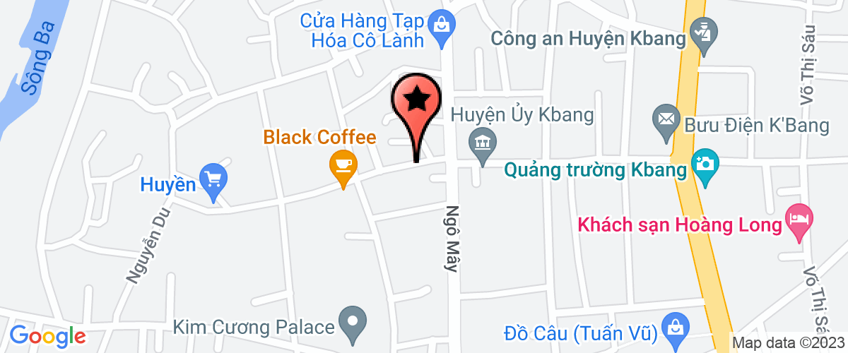 Bản đồ đến địa chỉ Văn phòng huyện uỷ Kbang