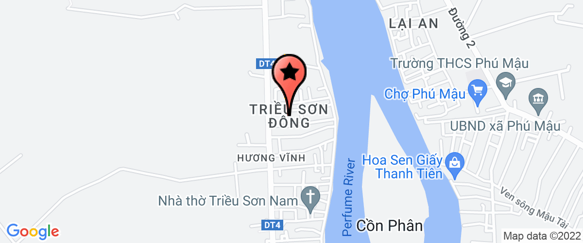 Map to Bao Phu Production and Trading Service Company Limited