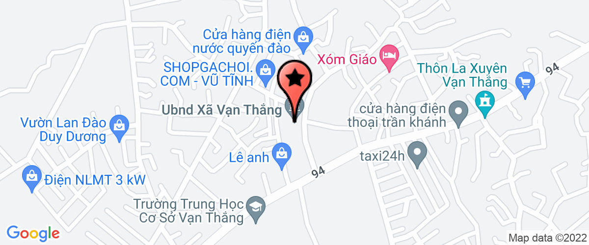 Map to Vu Minh Construction Investment Consultant Joint Stock Company