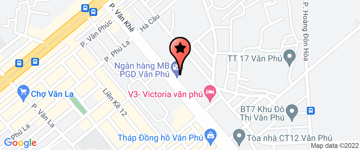 Map to Petrovietnam Premier Recrreation Joint Stock Company