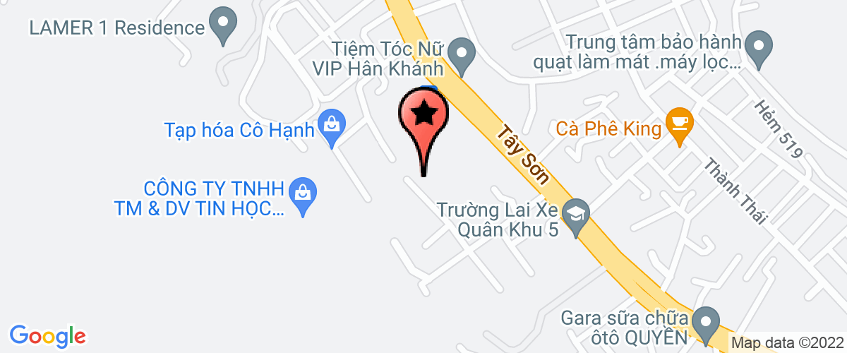 Bản đồ đến địa chỉ Công Ty TNHH Thương Mại Dịch Vụ Tổng Hợp Minh Hân