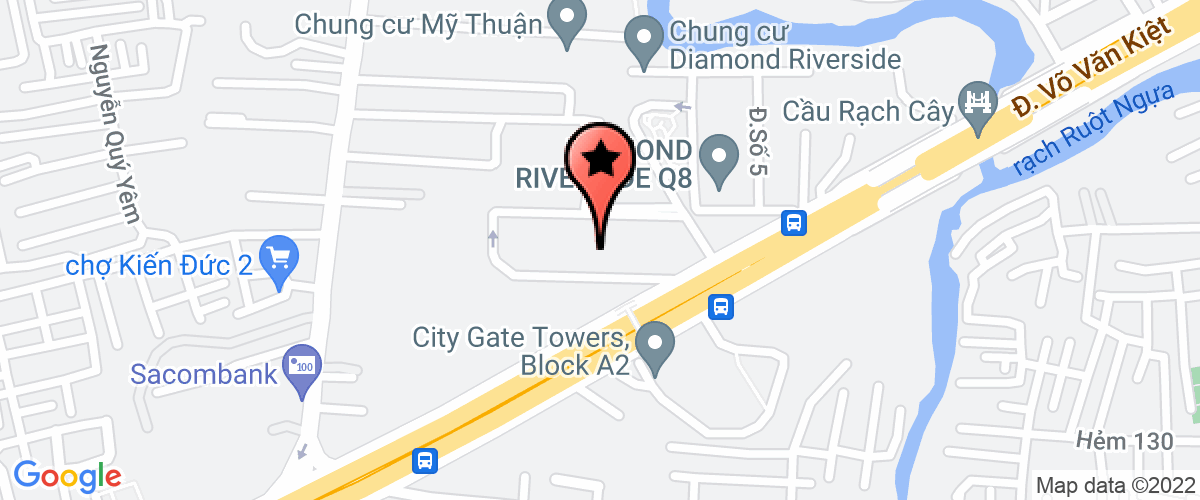 Map to Anh Viet Hoa Import Export Trading Company Limited