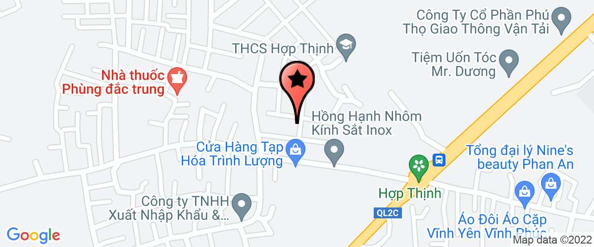 Map to Vinh Thinh Phat Mechanical Engineering One Member Company Limited