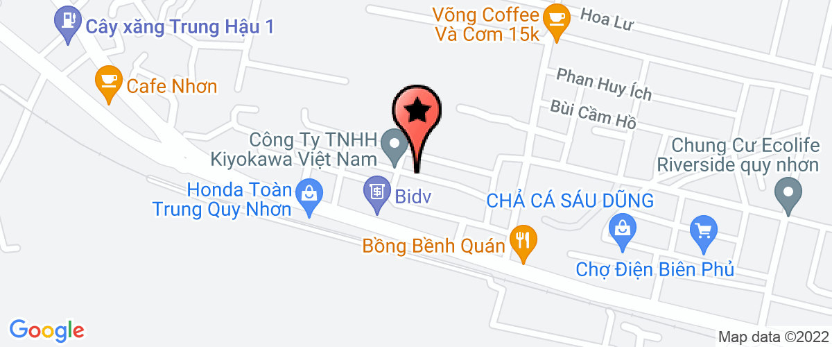 Bản đồ đến địa chỉ Công Ty TNHH Rạng Đông Quy Nhơn