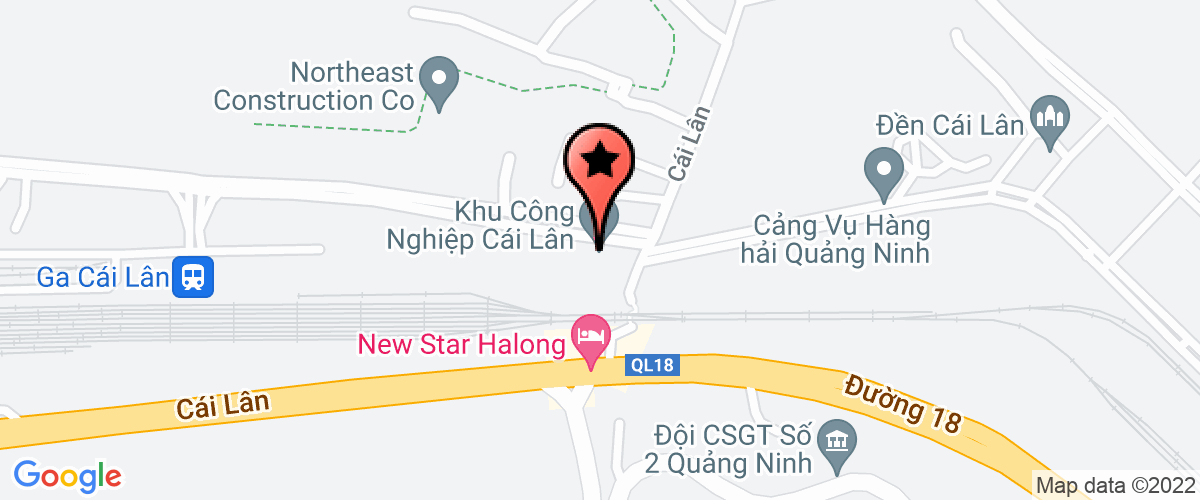 Map to Phuong Nam Construction Joint Stock Company