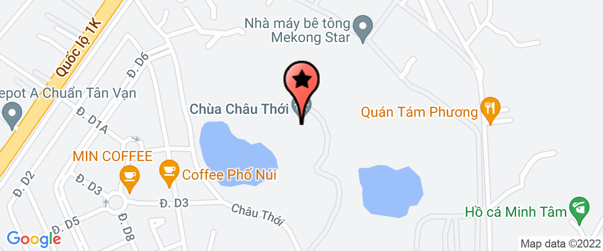 Bản đồ đến địa chỉ Công Ty TNHH Sản Xuất Huy Hoàng Nam